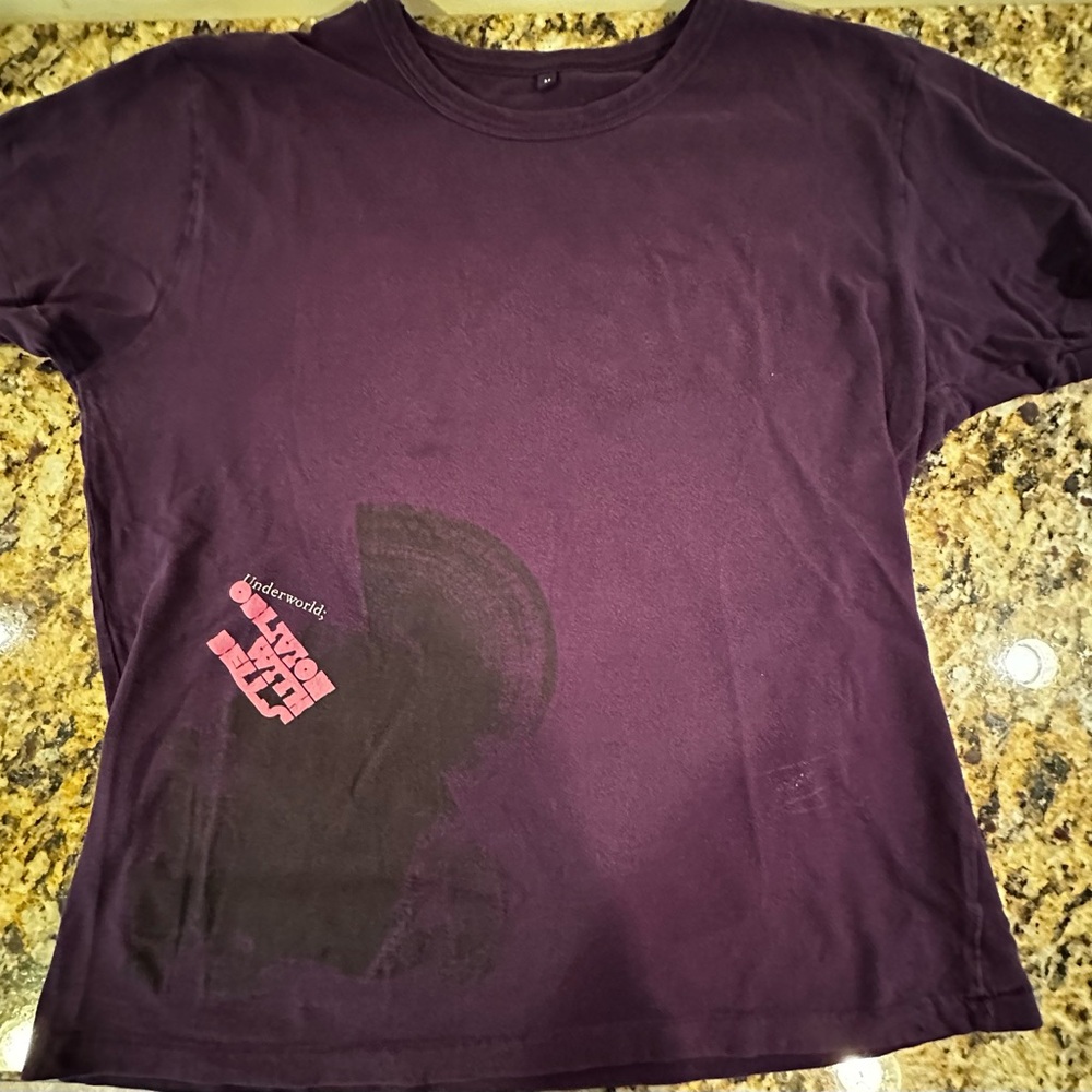UNDERWORLD OBLIVION WITH BELLS 2007 TOUR TEE (M)